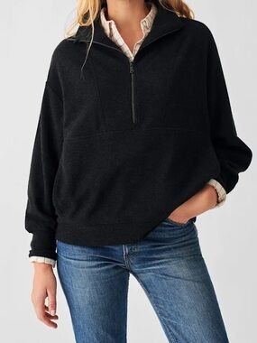 Faherty Legend Lounge Quarter Zip Top